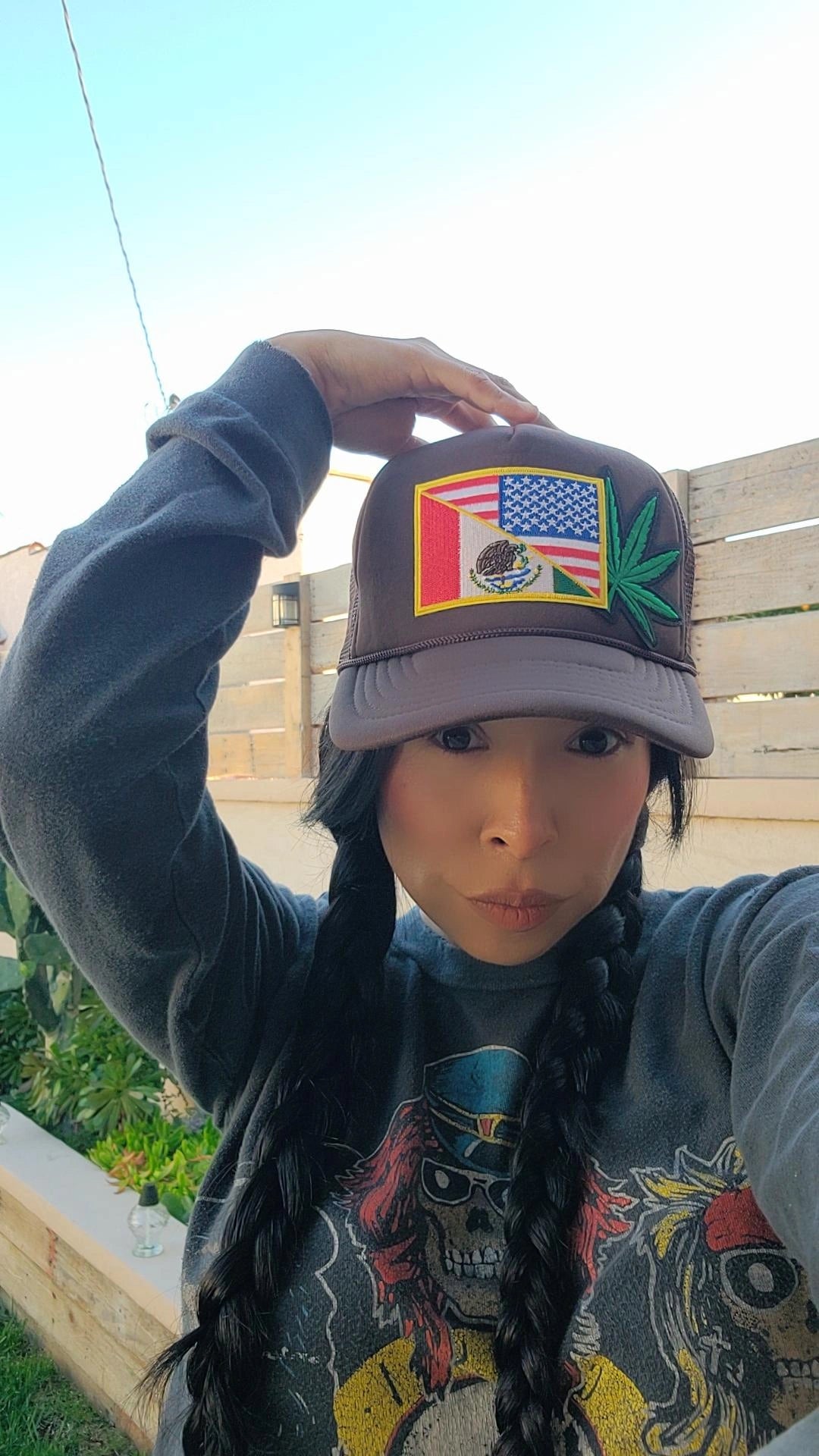 Mex/Ame Trucker Hat