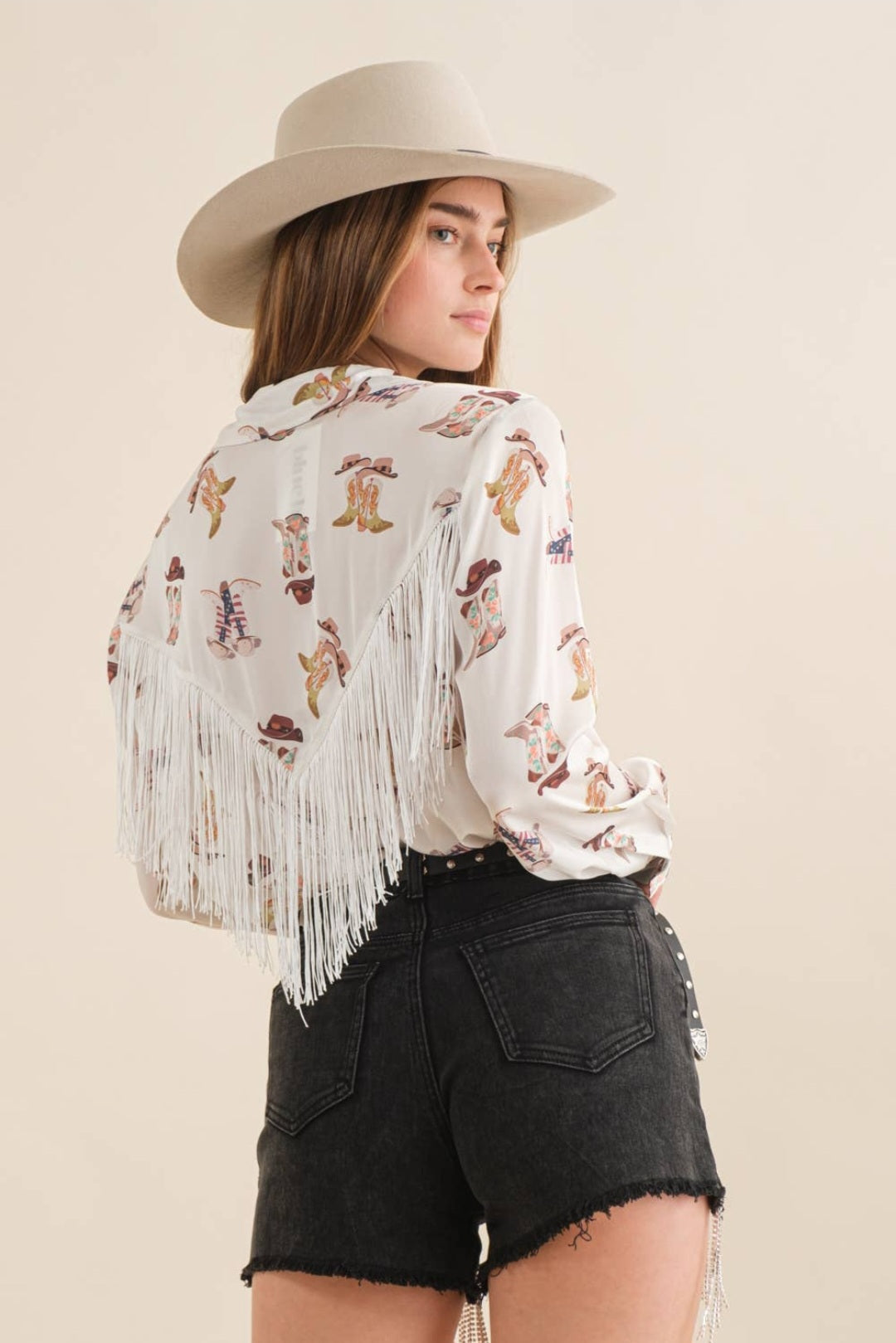 Heaven Fringe Top