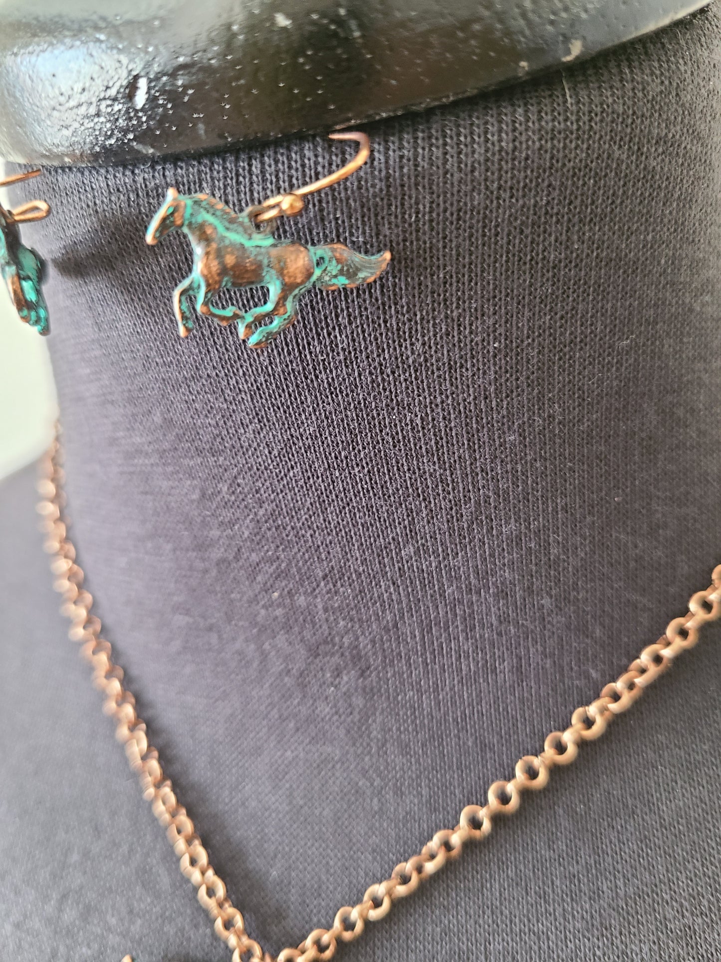 Horse Necklace Set