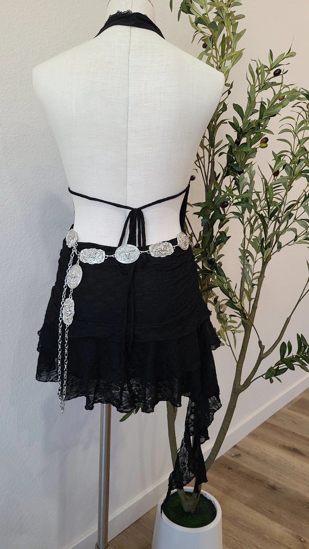 Halter Lace Dress