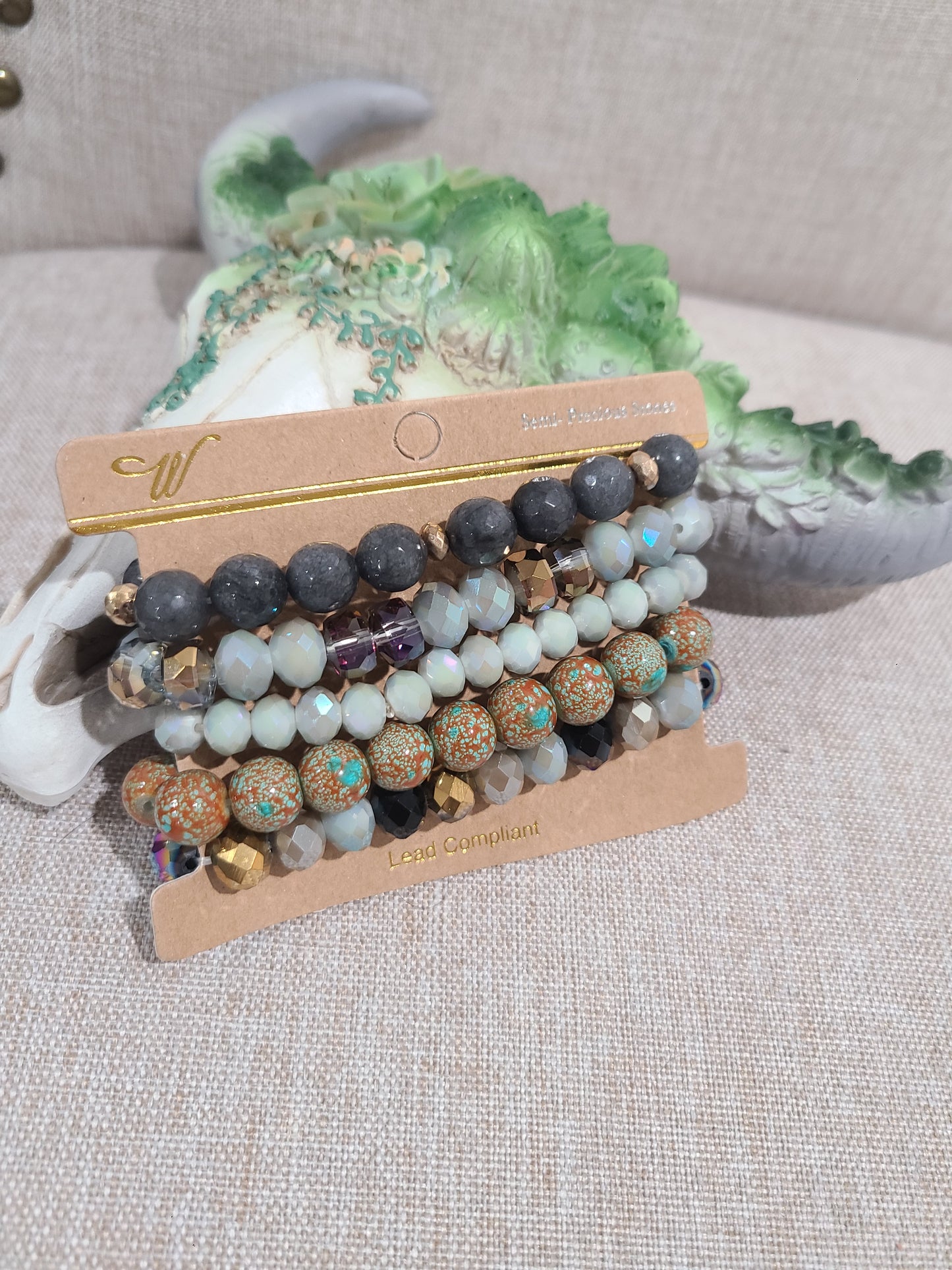 Bead Up layered Bacelet