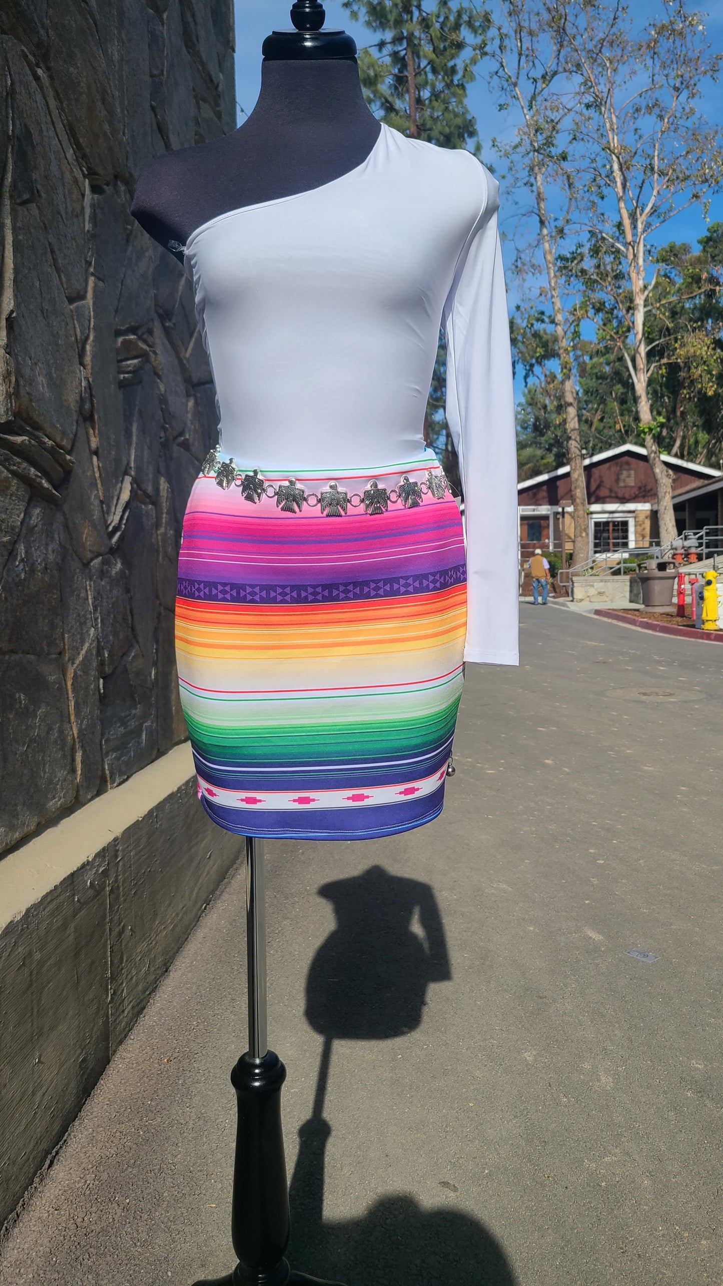 Serape Skirt
