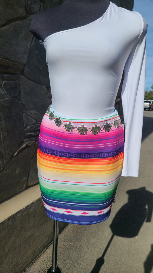 Serape Skirt