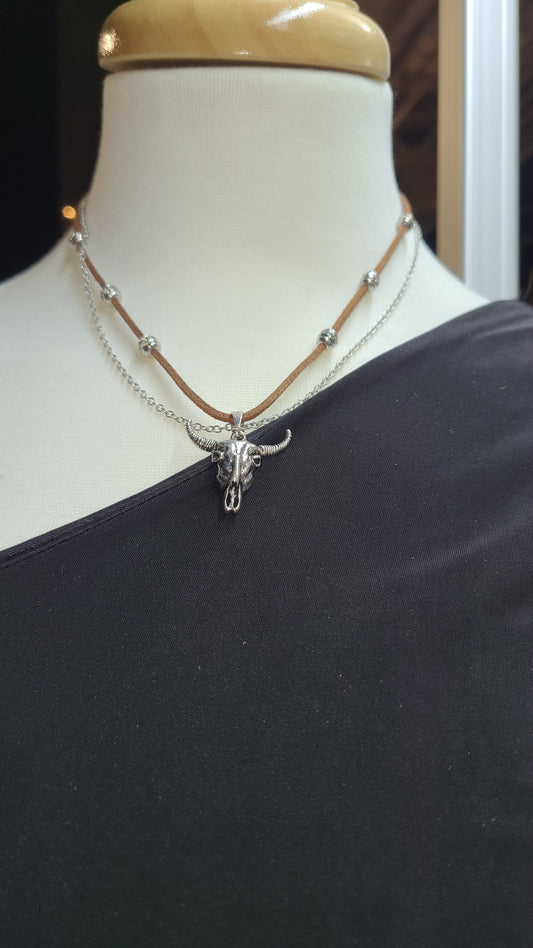 Fancy Bull Necklace