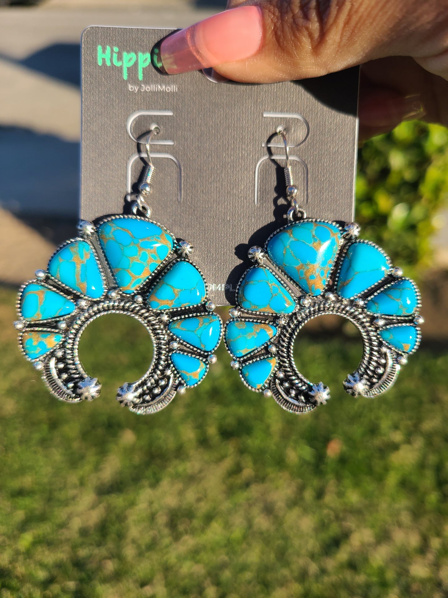 Turquoise Swing Earrings