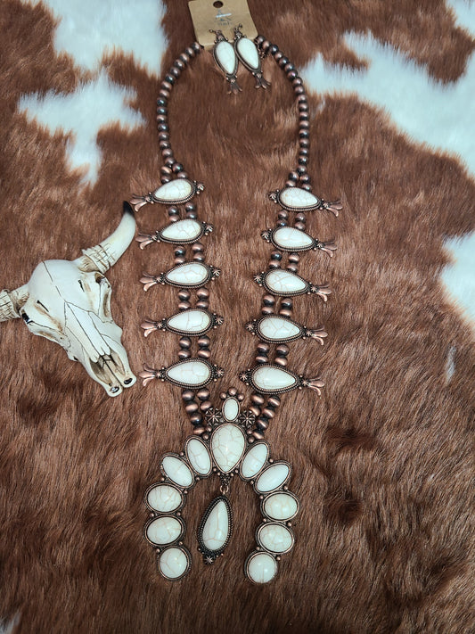 Natural Flower Blossom Necklace