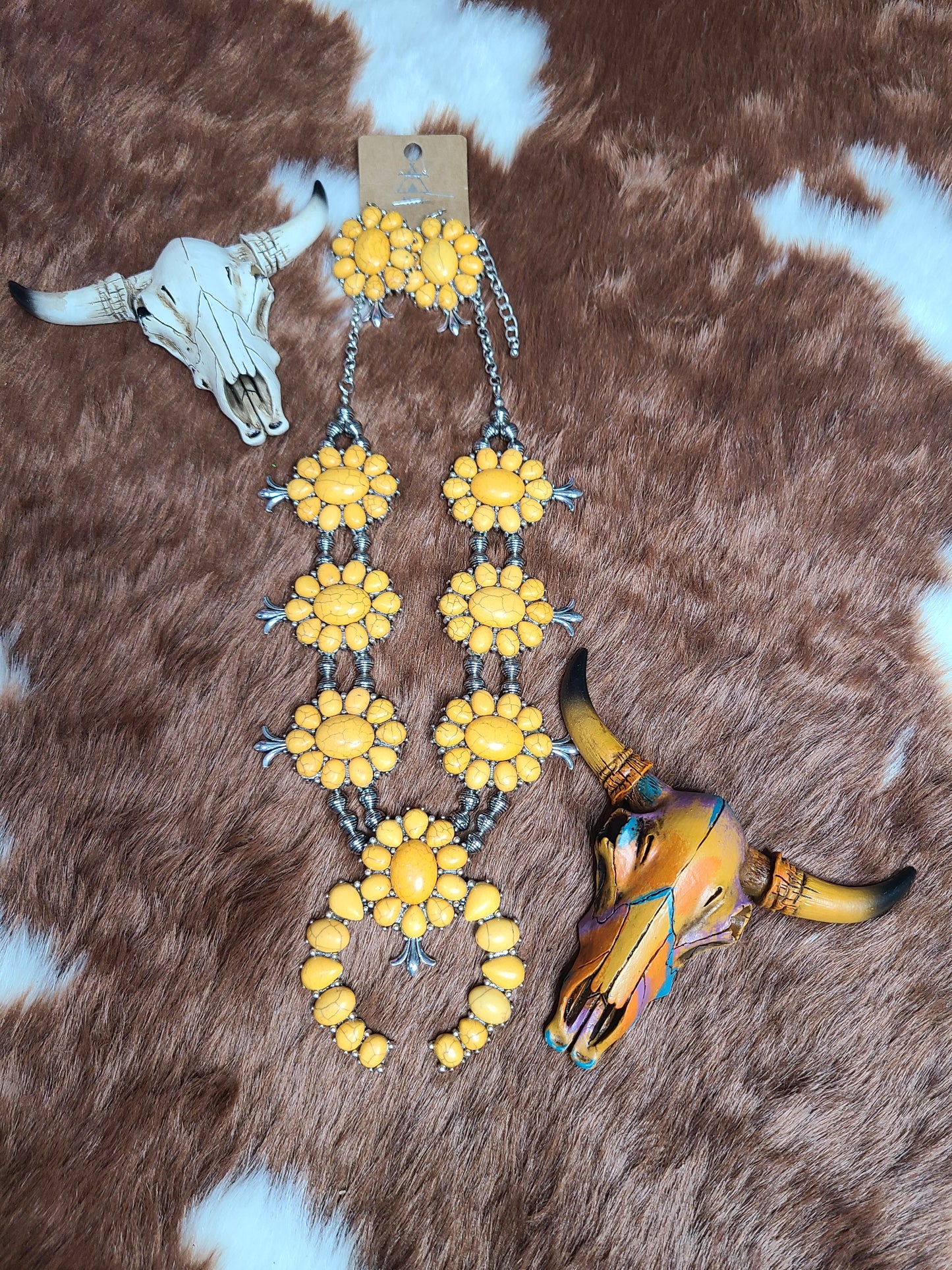 Yellow flower Necklace