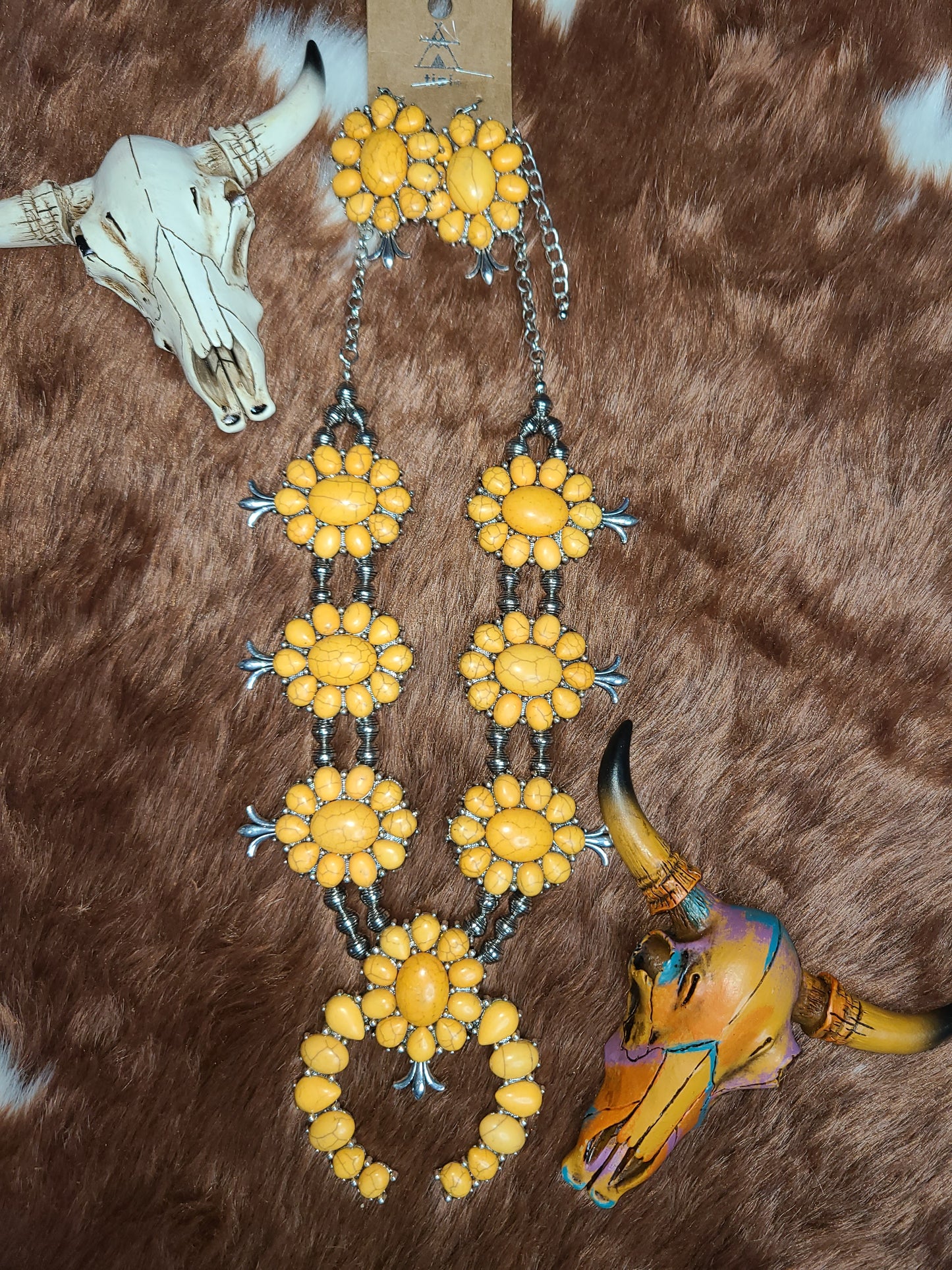Yellow flower Necklace