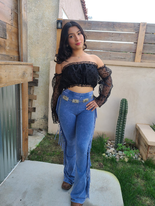 Mila Fringe Pants