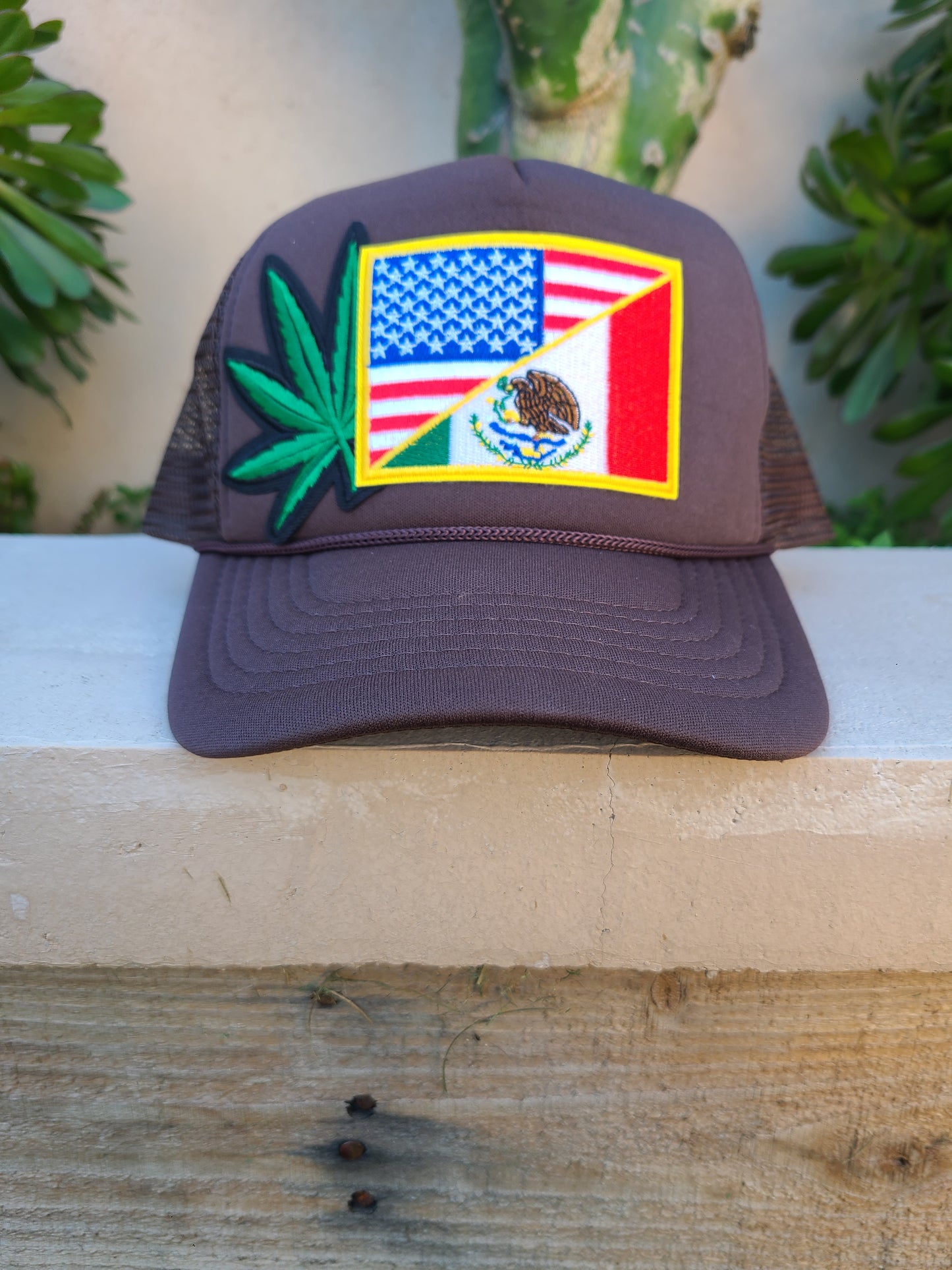 Mex/Ame Trucker Hat