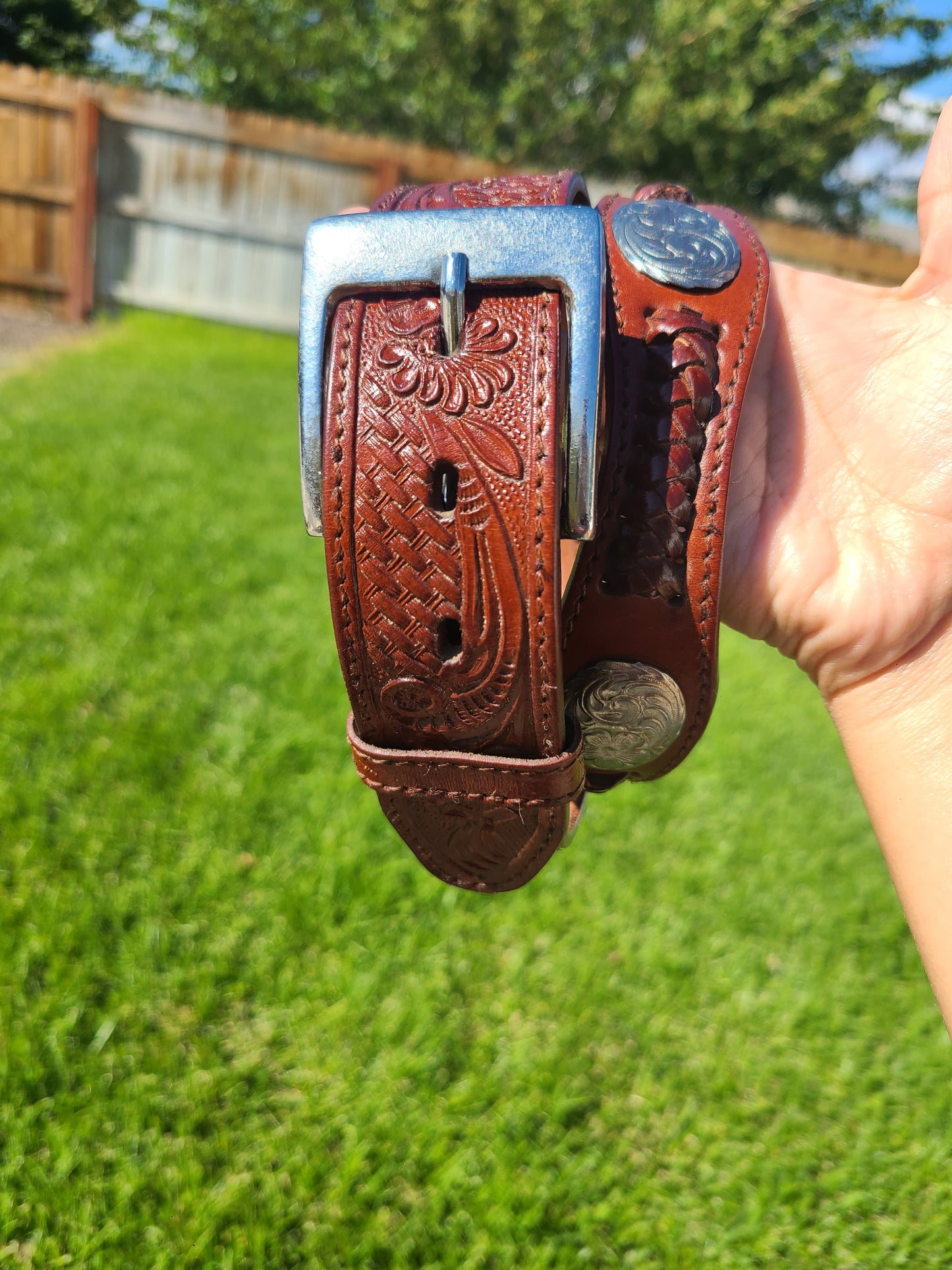 Floral Concho Belt