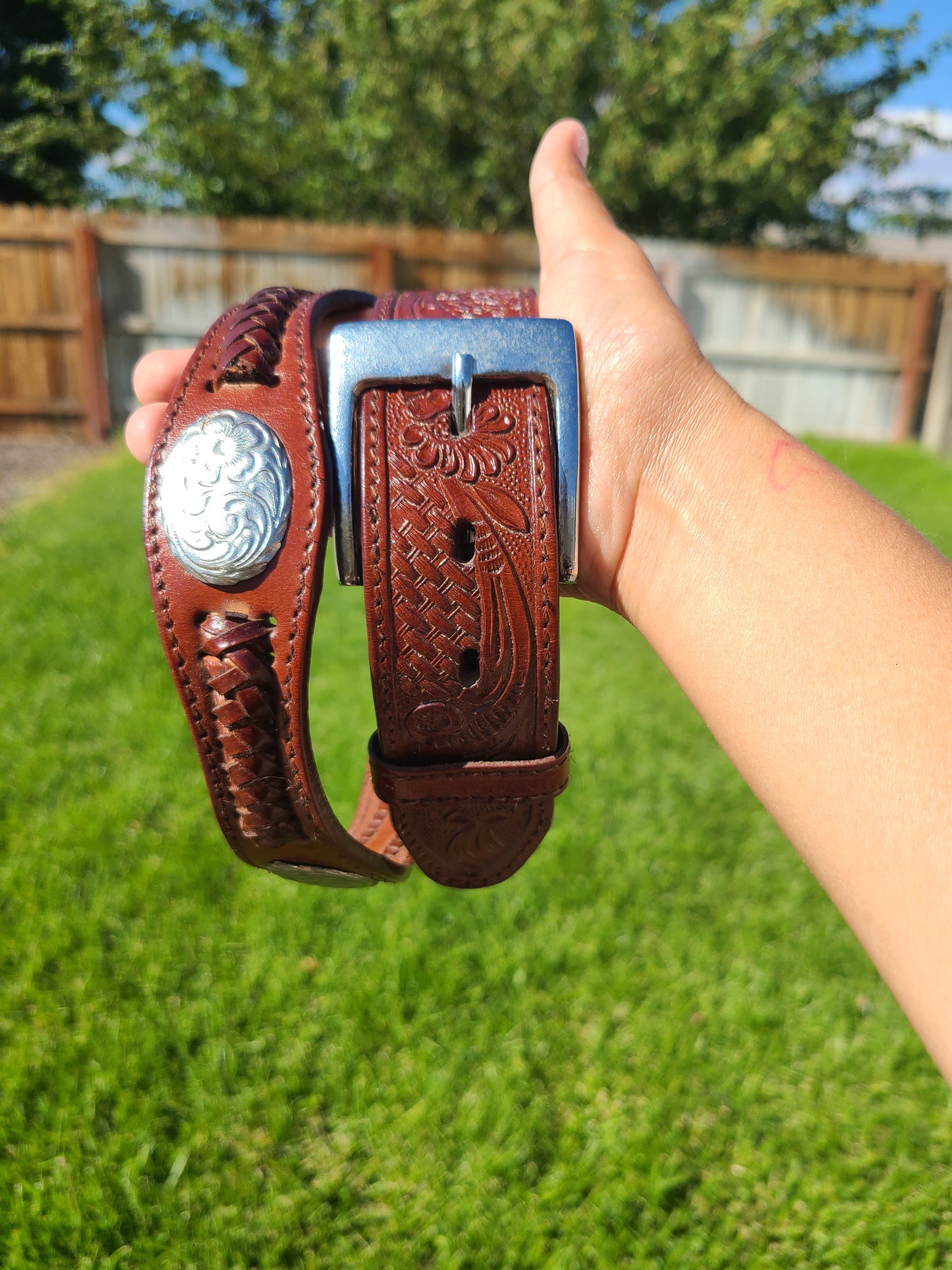 Floral Concho Belt