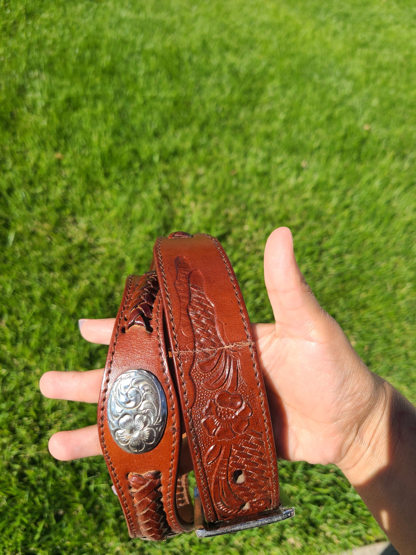 Floral Concho Belt
