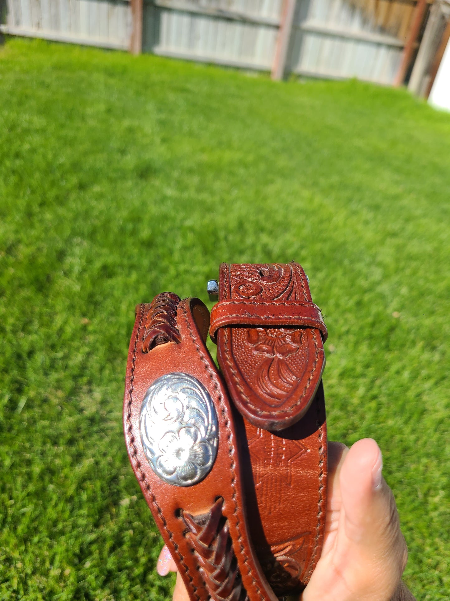 Floral Concho Belt