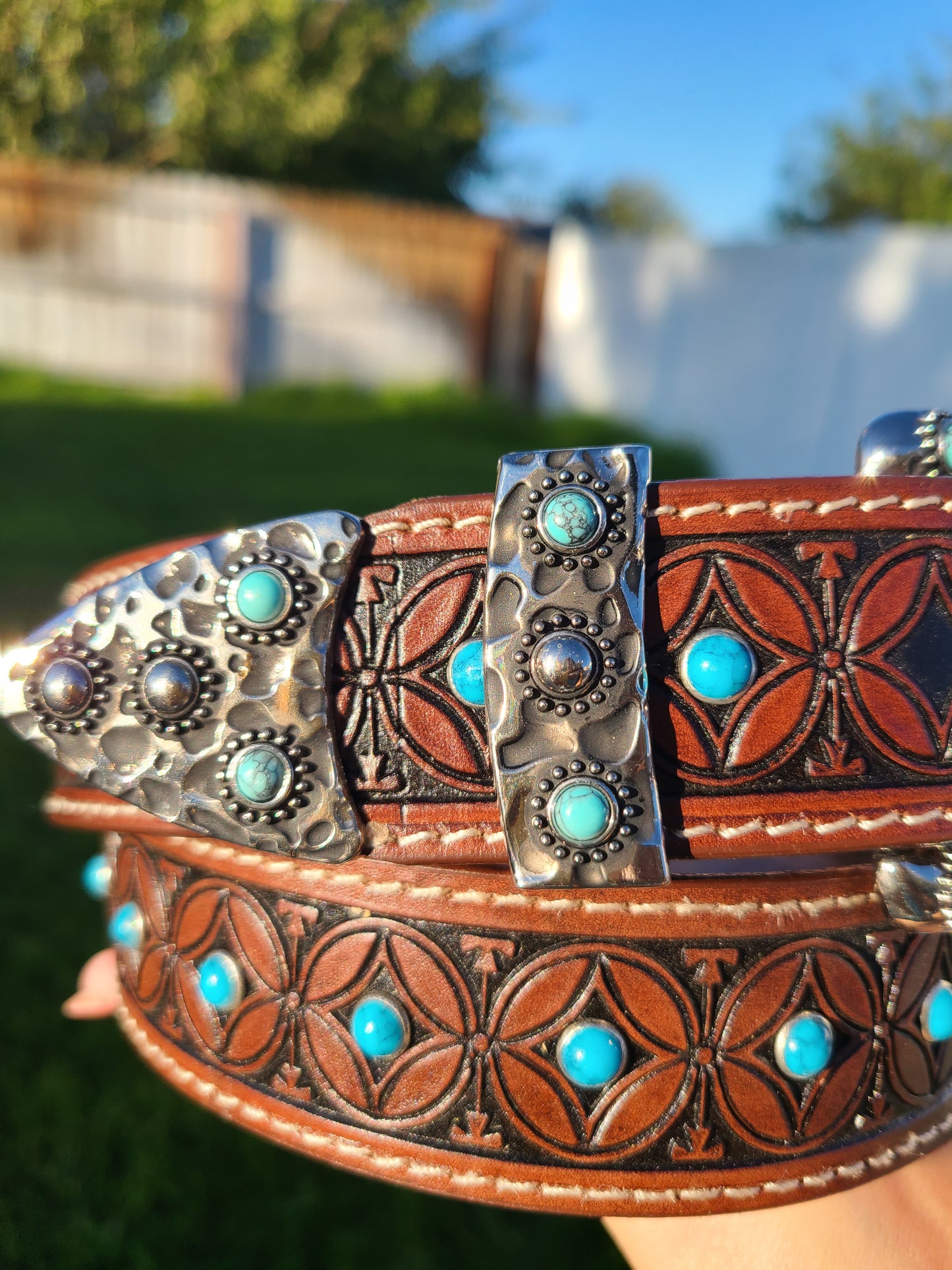 Aurora Dark Brown Belt