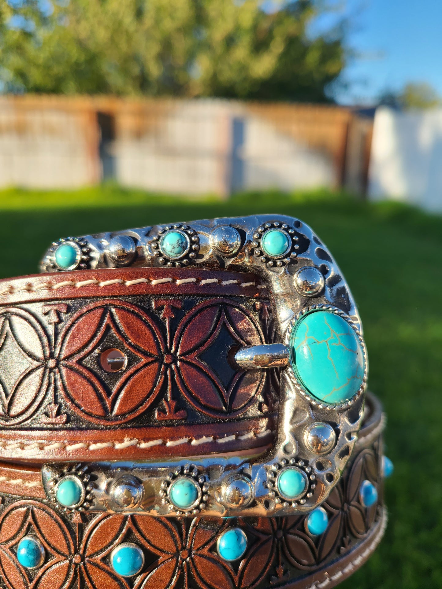 Aurora Dark Brown Belt