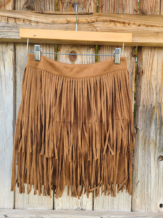 Poca Fringe Skirt