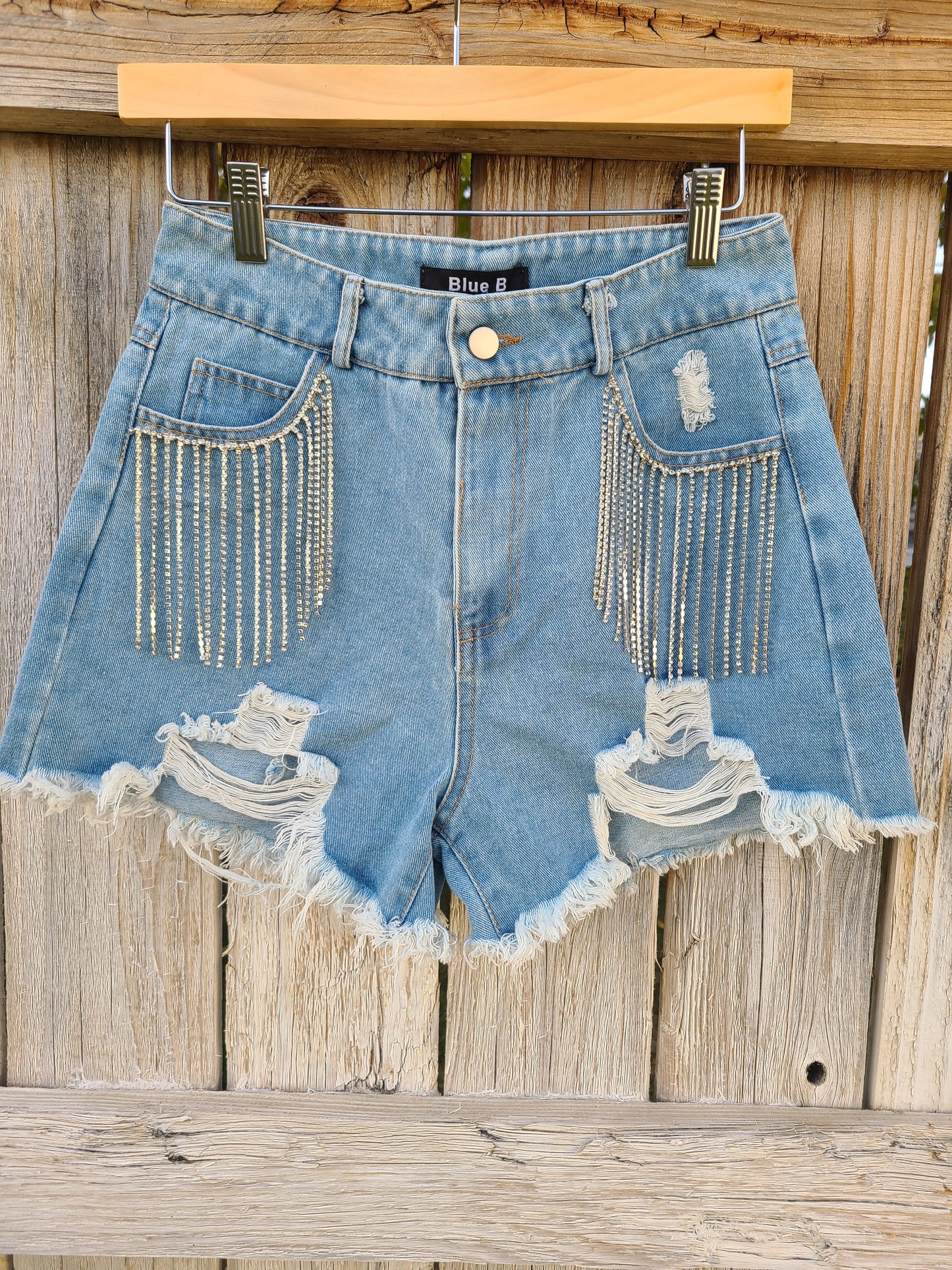 Rhinestone Shorts