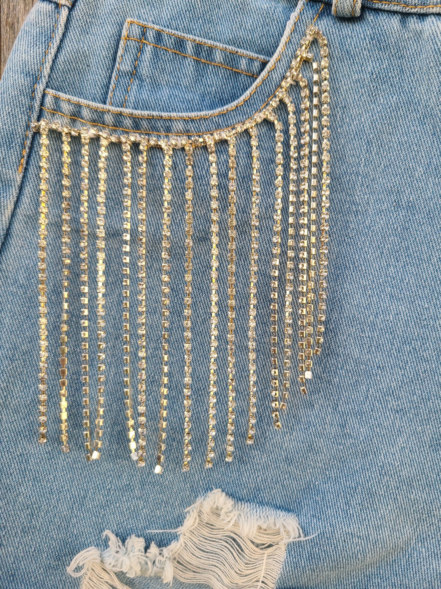 Rhinestone Shorts