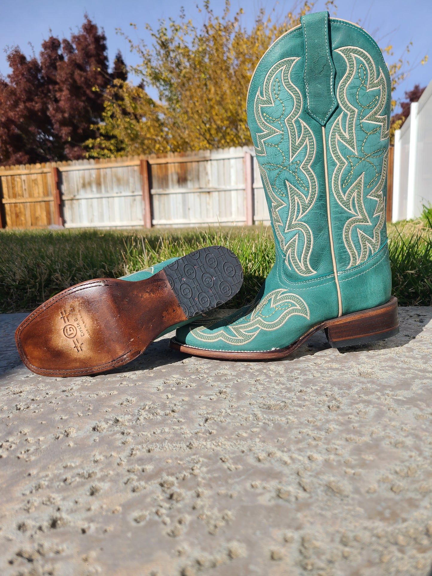 Turquoise Corral Boots