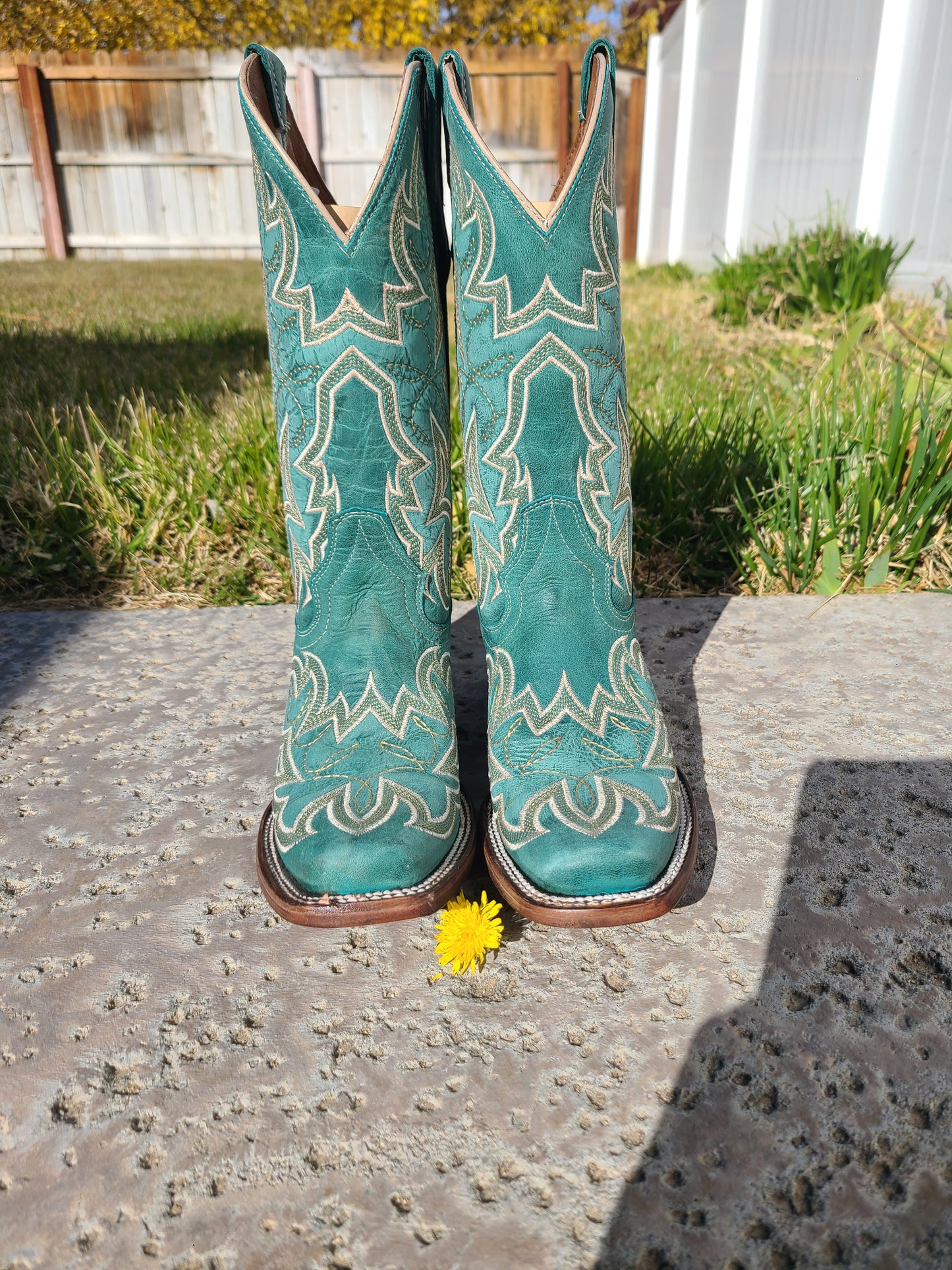 Turquoise Corral Boots