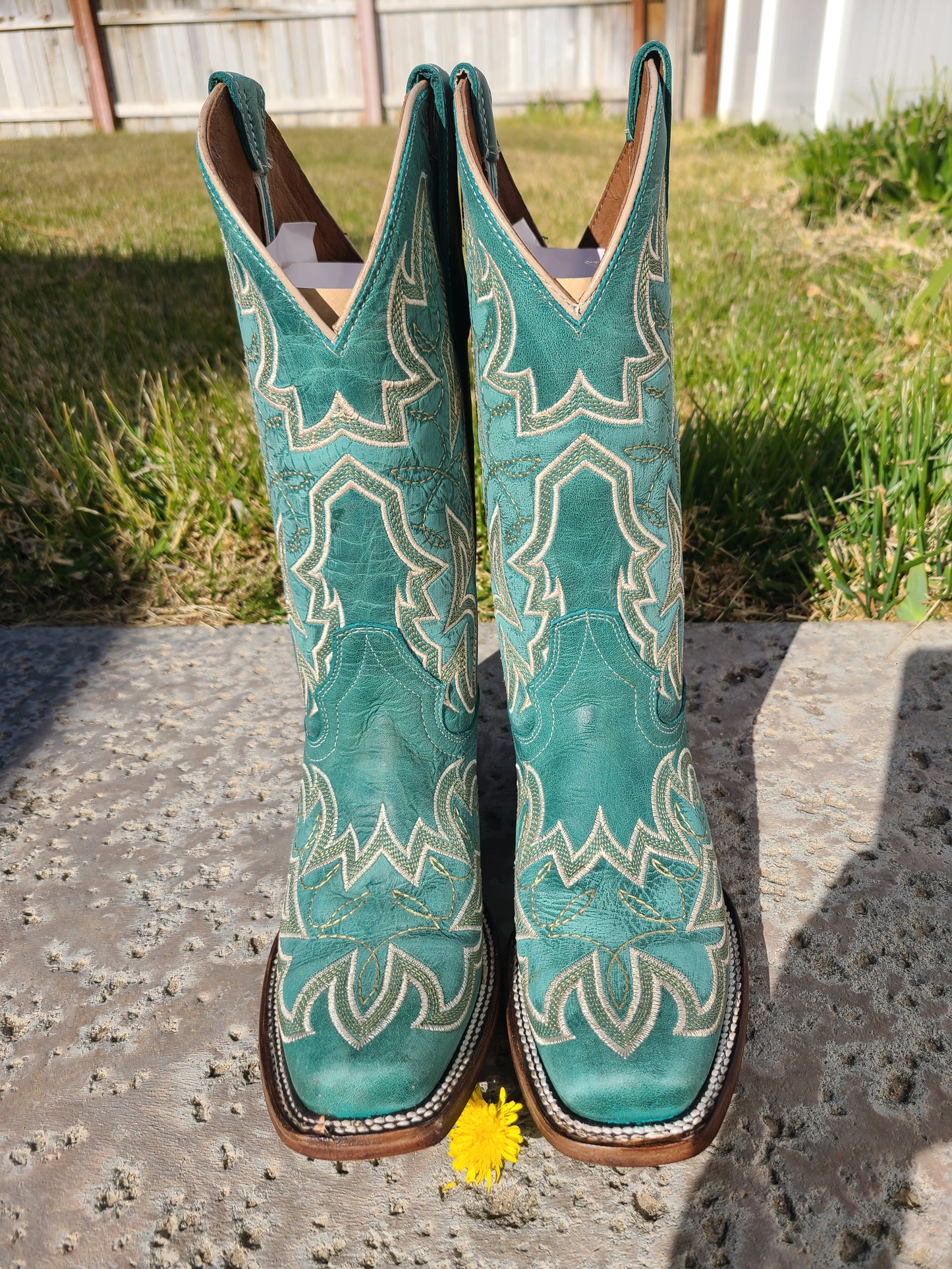 Turquoise Corral Boots