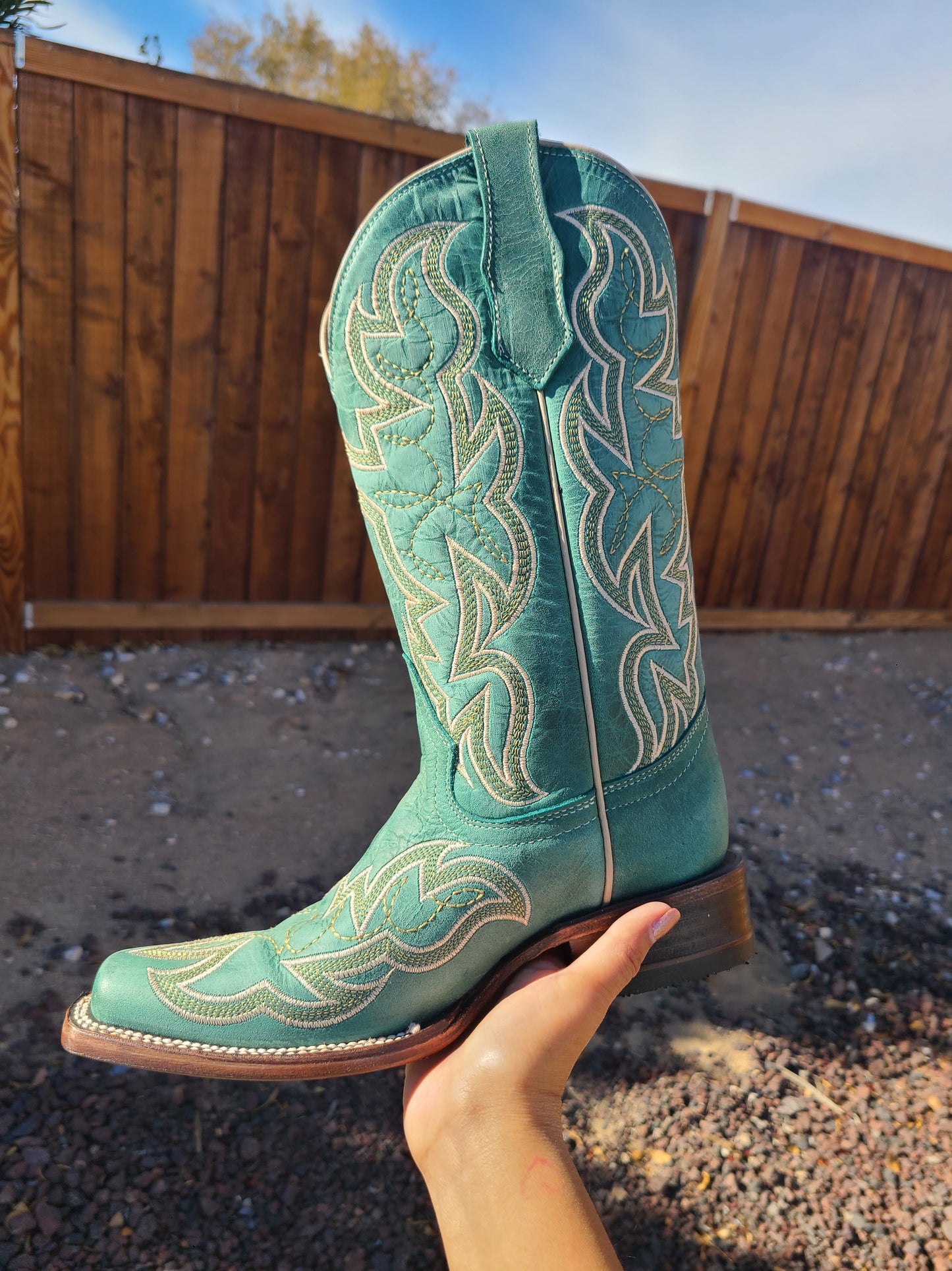 Turquoise Corral Boots