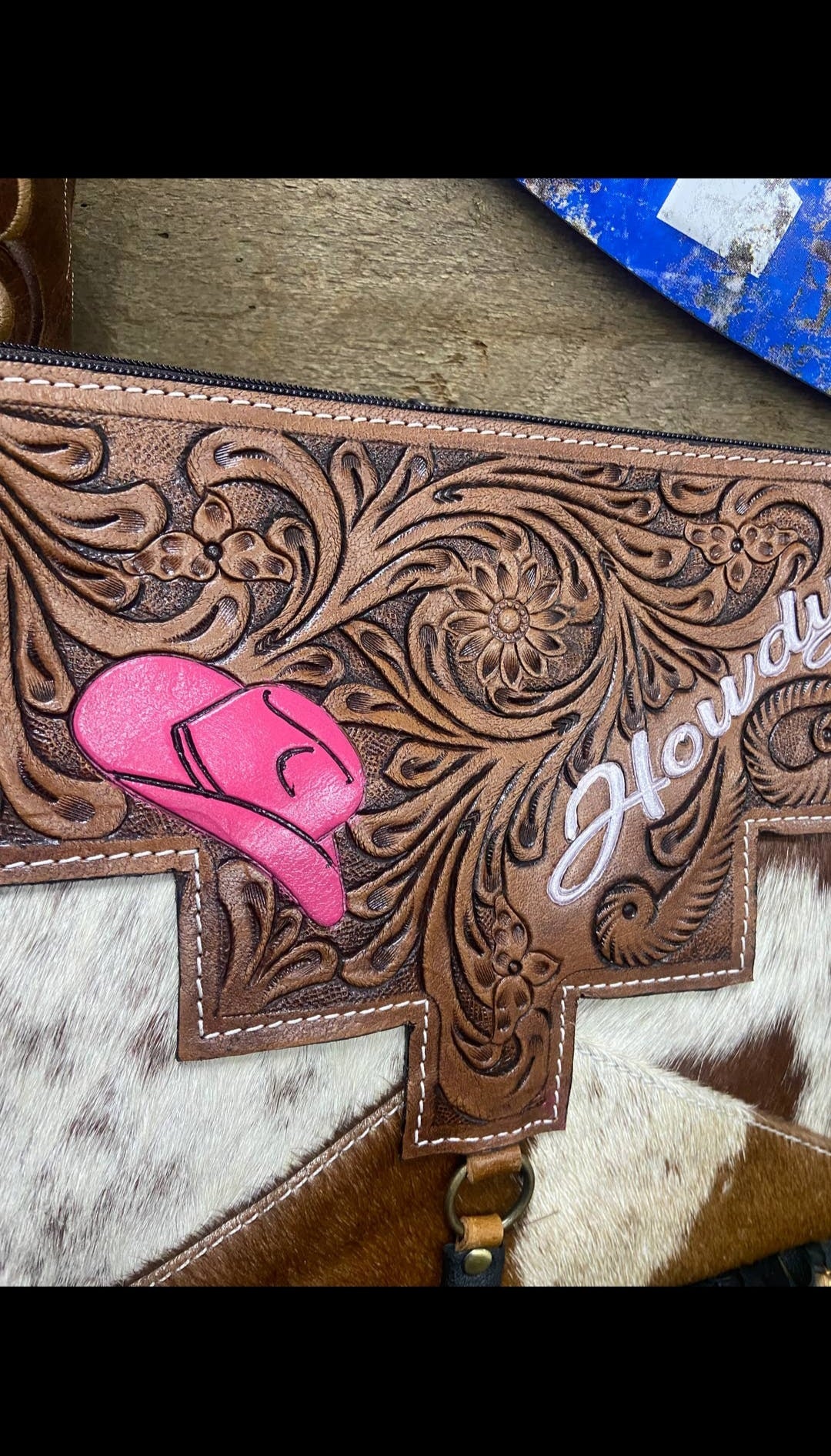 Pink Howdy Handbag