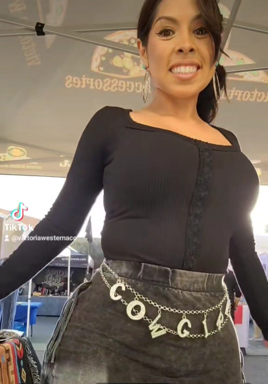 Cowgirl Chain Belt