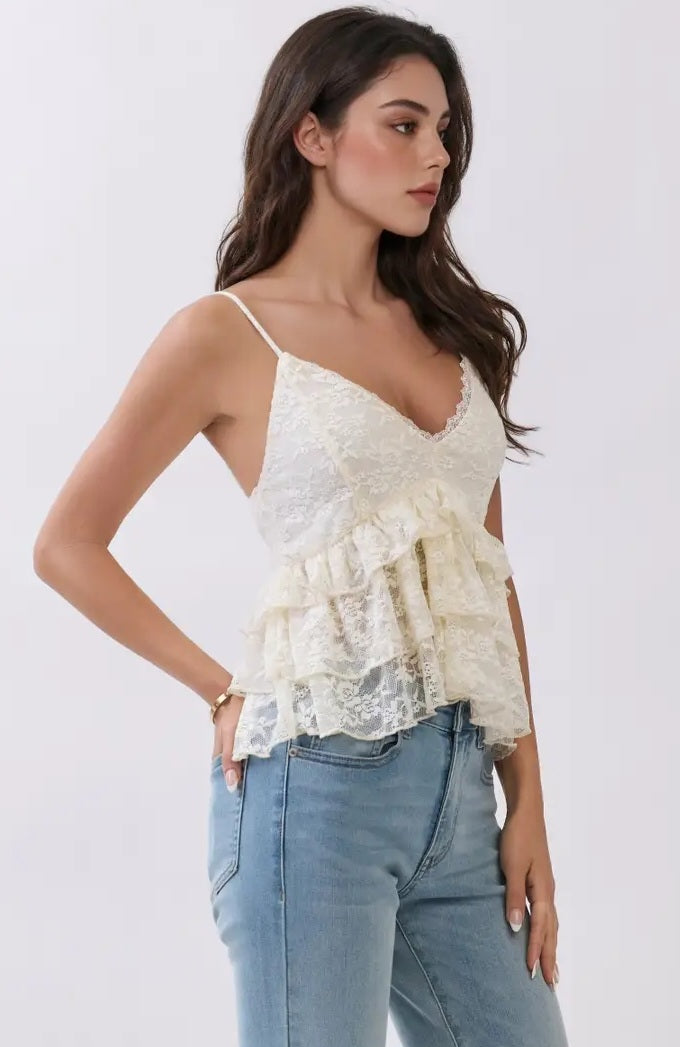 Baby Doll Lace Top