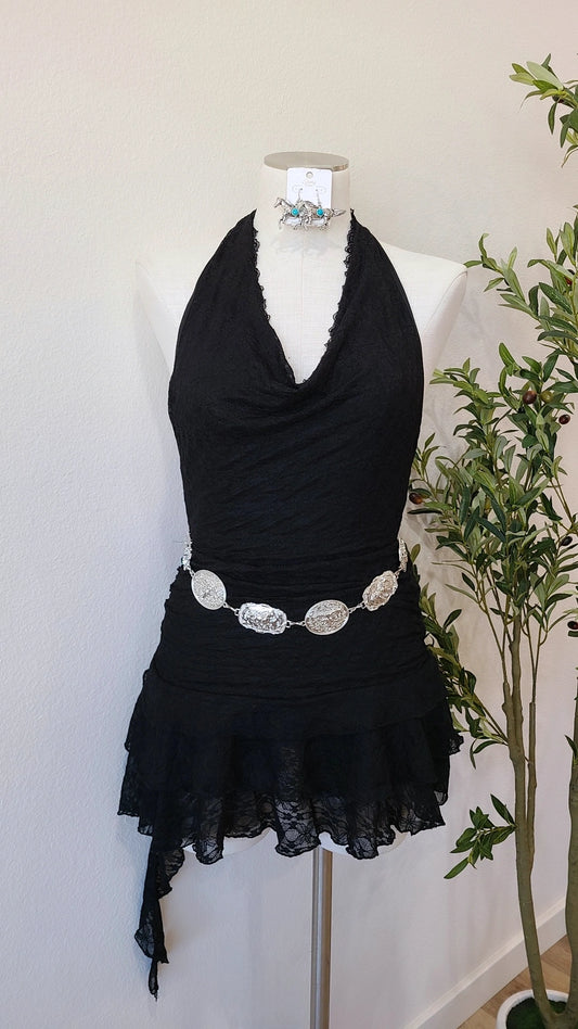 Halter Lace Dress