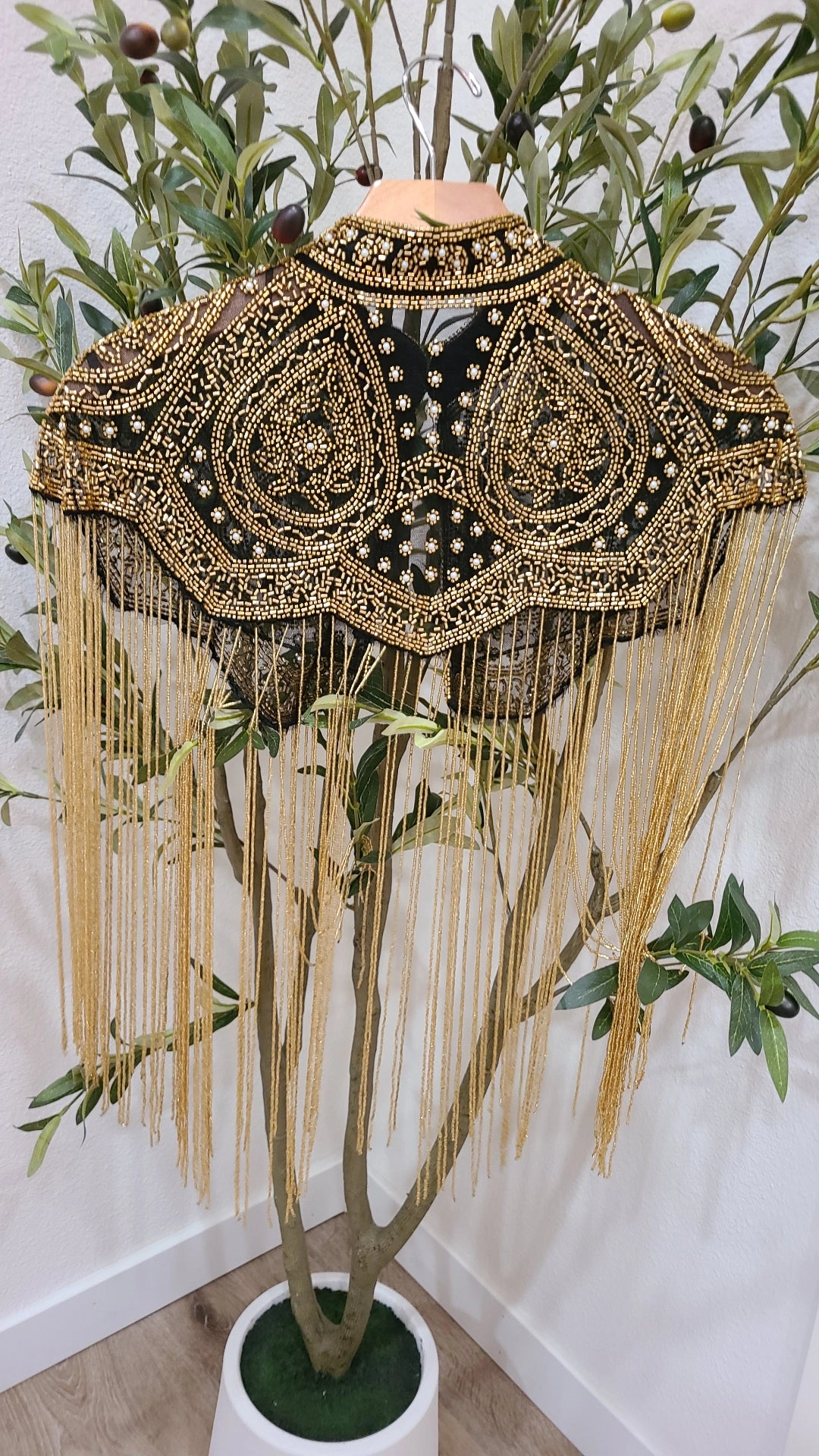 Luxury Western Gold Cape