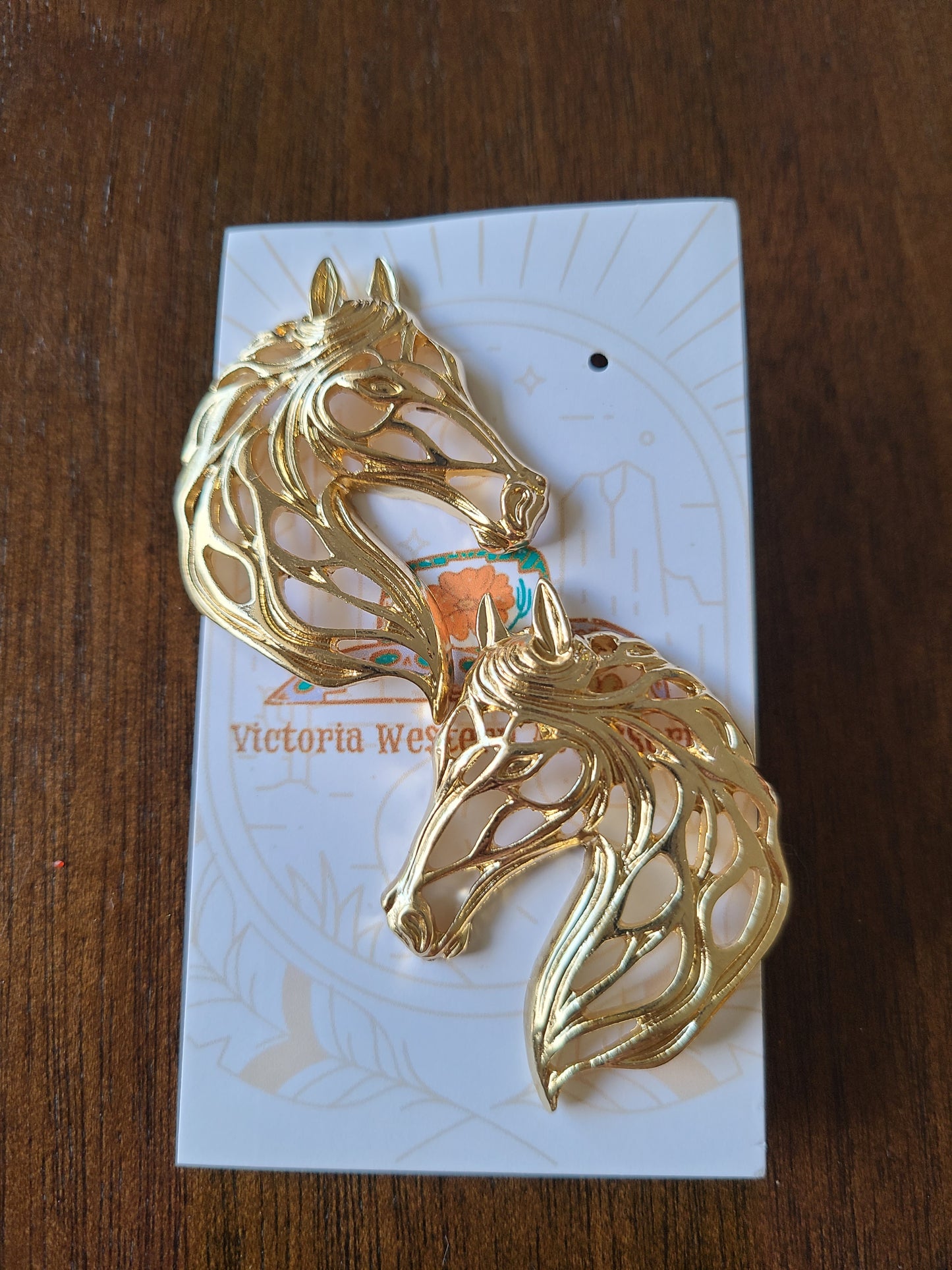 Horse Head Earrings