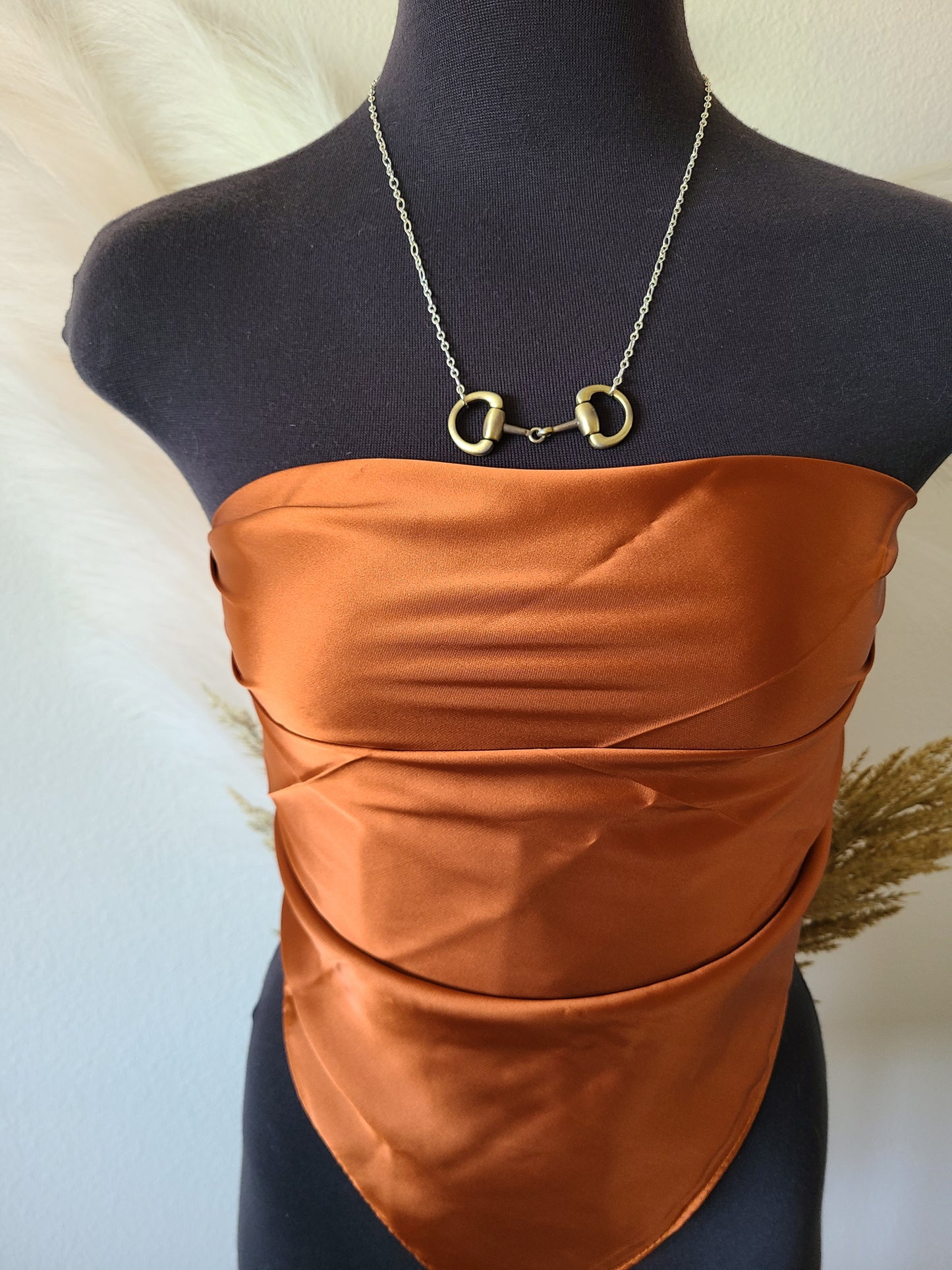 Snaffle Bit Necklace