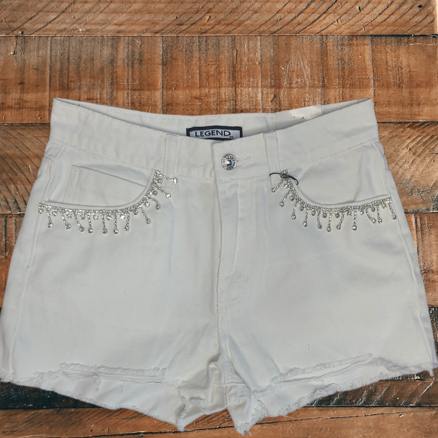 Penny White Shorts