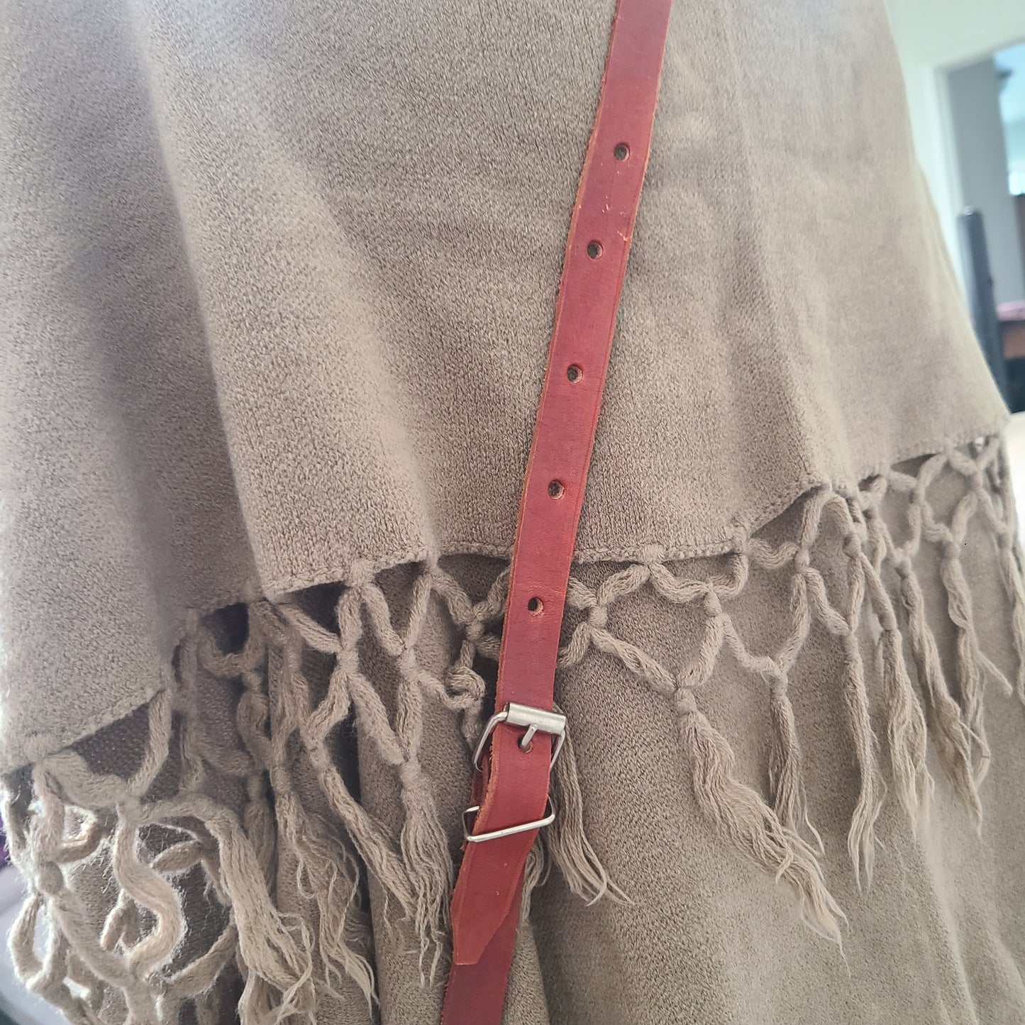 Pretty In Caramel Leather Purse