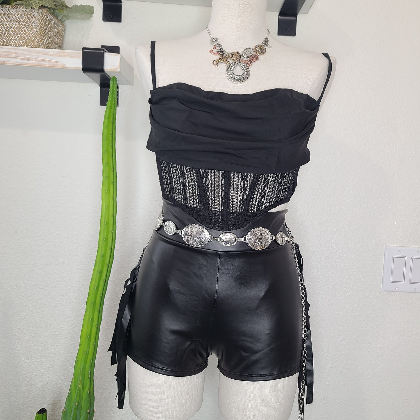 Rock Star Fringe Shorts