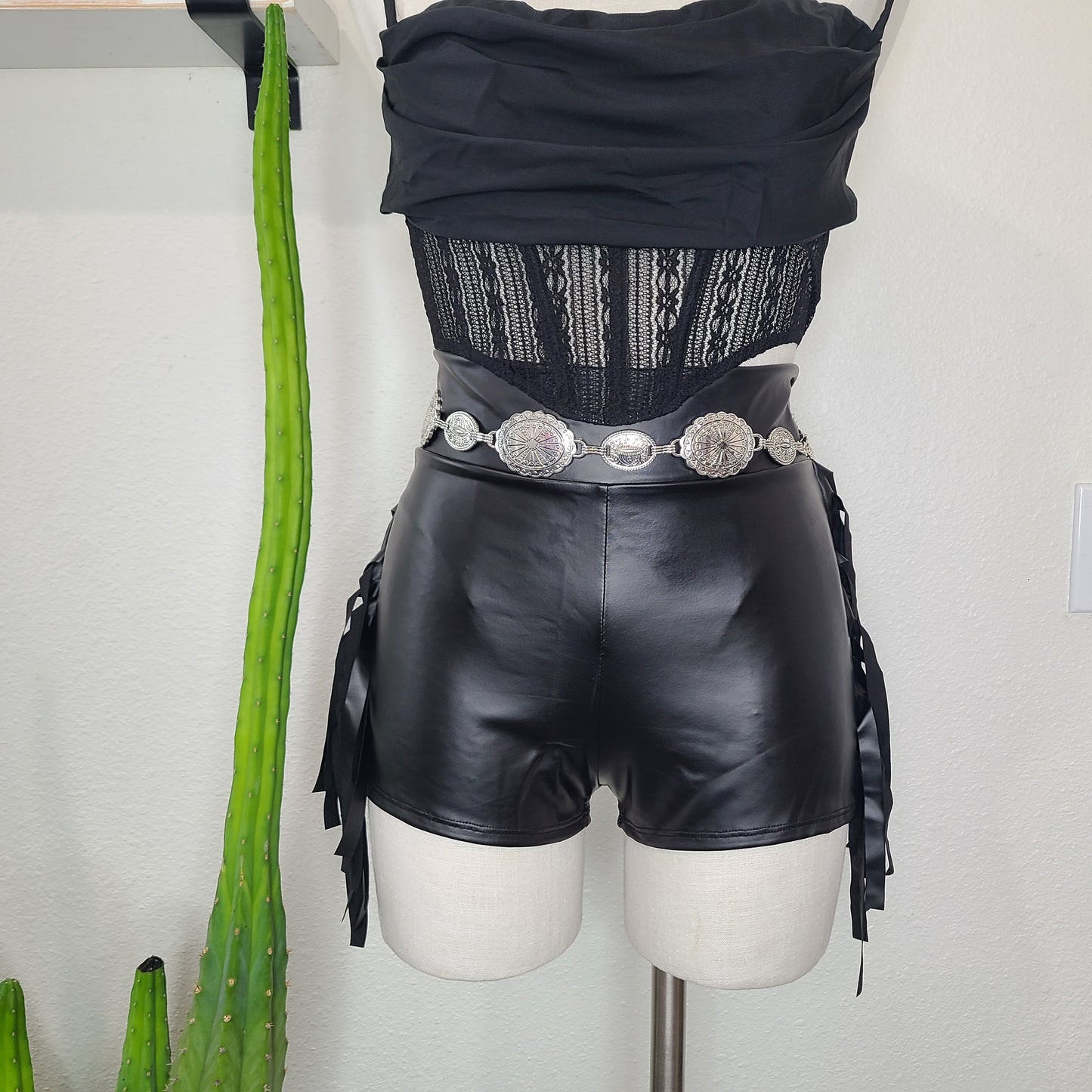 Rock Star Fringe Shorts