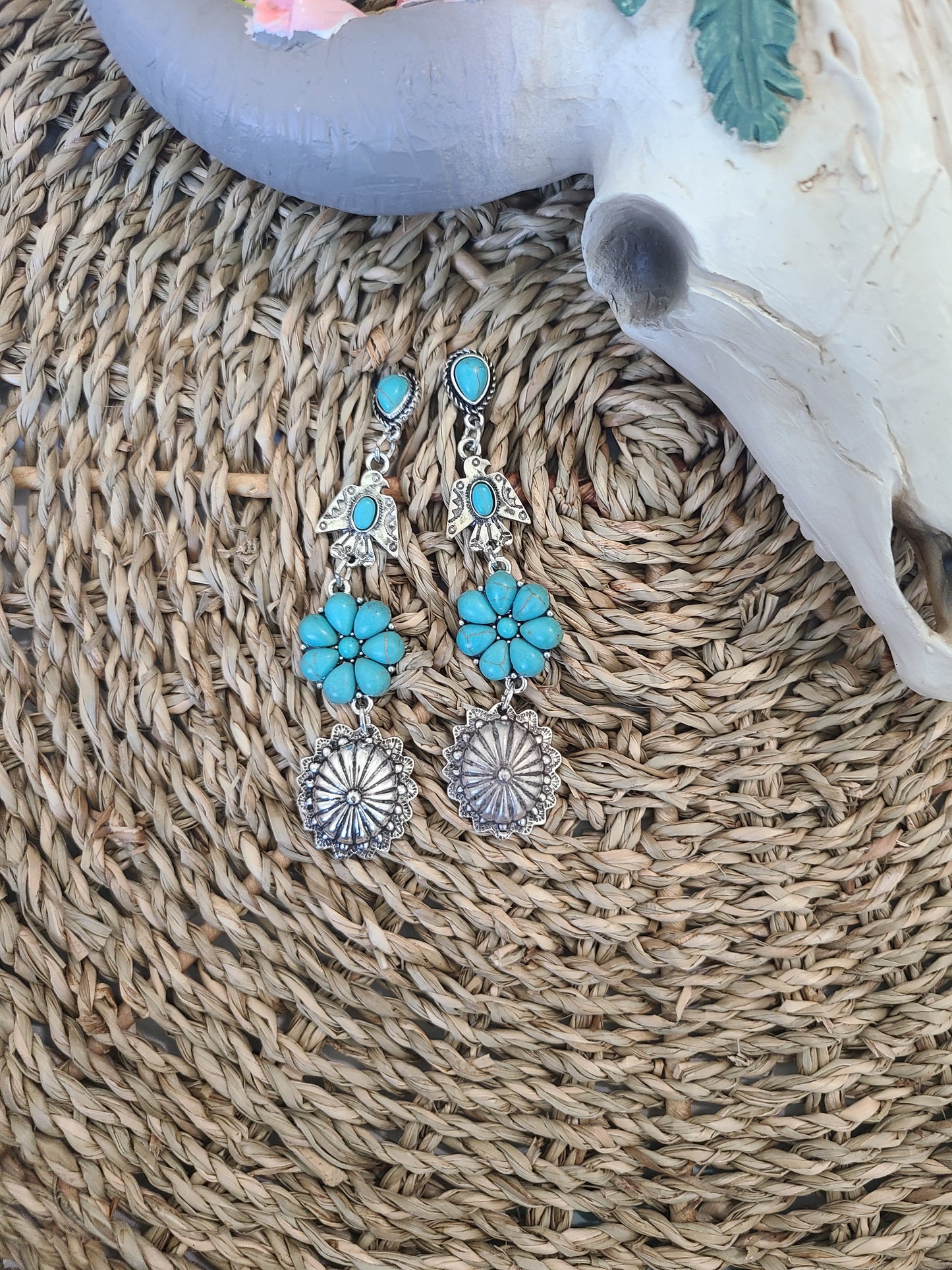 Thunderbird Dangling Earring