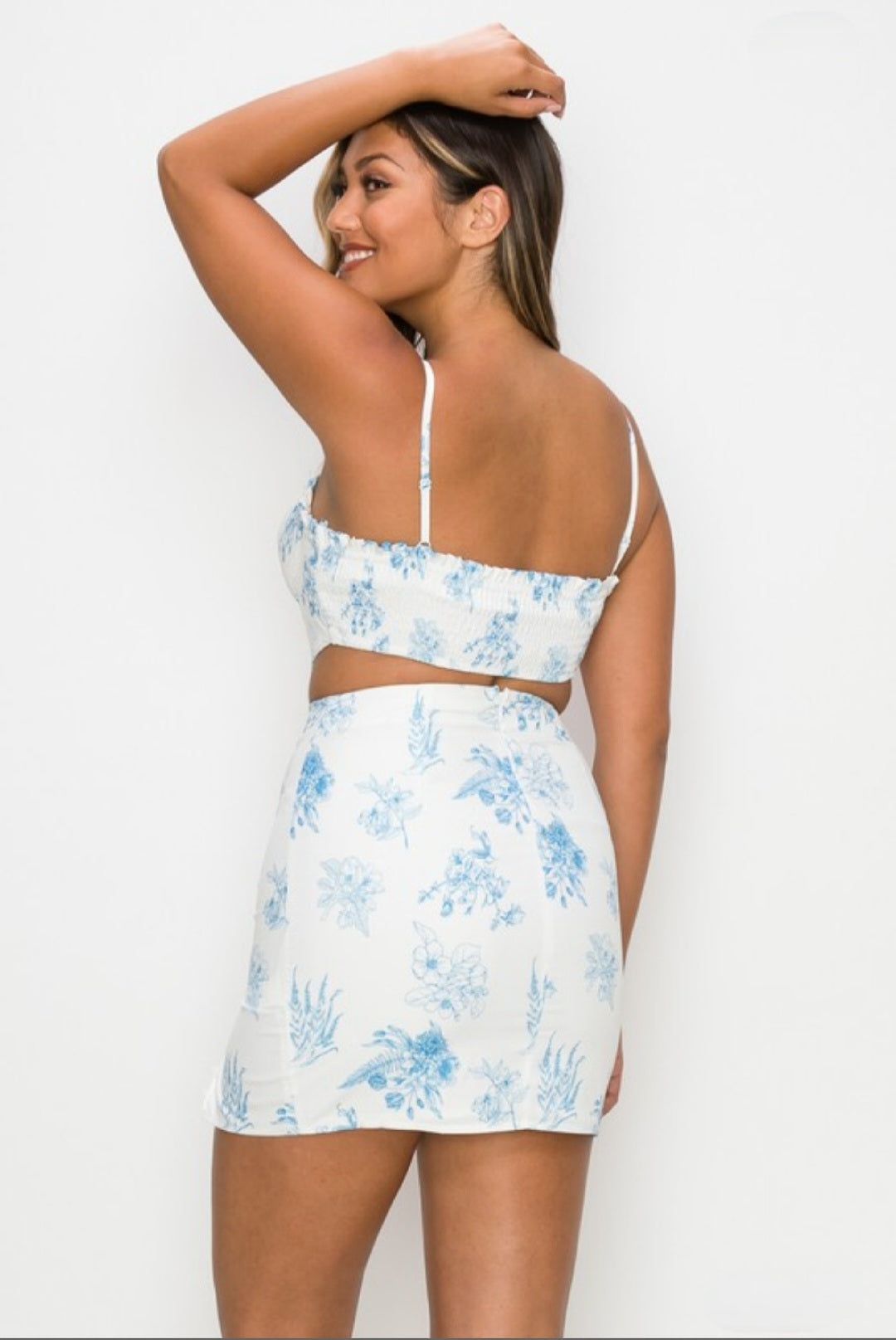 Azul Corset and Skirt Set
